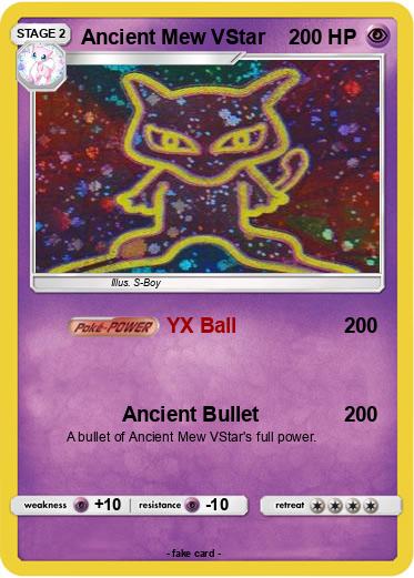 Pokemon Ancient Mew VStar