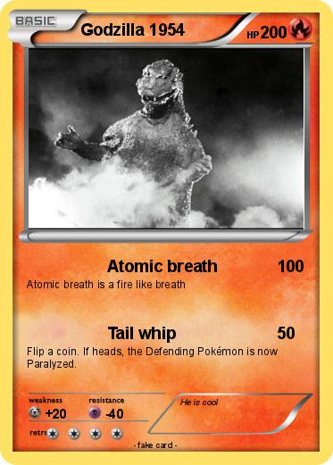 Pokemon Godzilla 1954