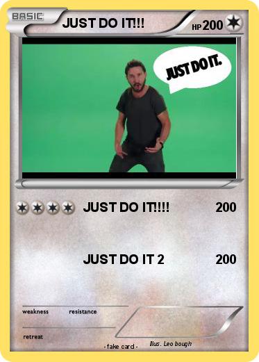Pokemon JUST DO IT!!!
