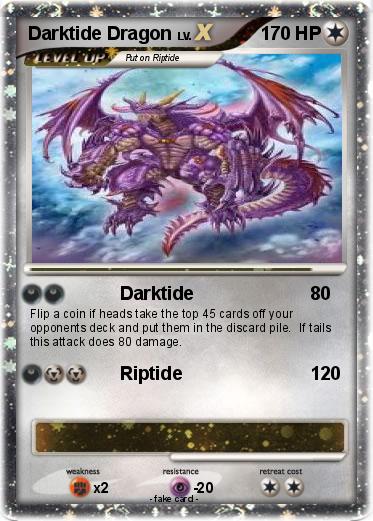 Pokemon Darktide Dragon