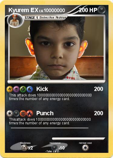 Pokemon Kyurem EX