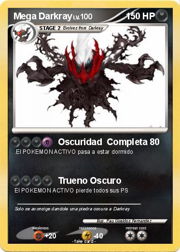 Pokemon Mega Darkray