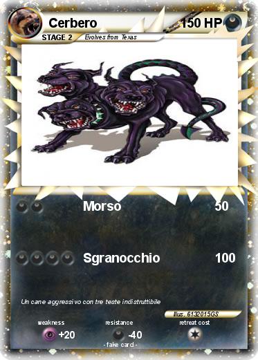 Pokemon Cerbero