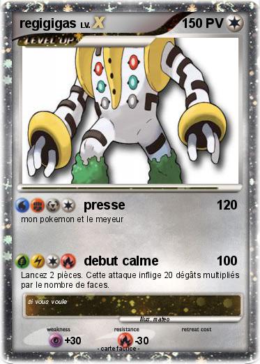 Pokemon regigigas