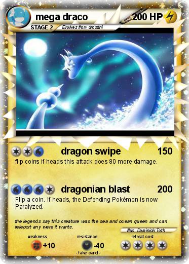 Pokemon mega draco