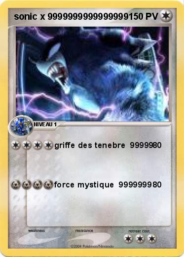 Pokemon sonic x 9999999999999999