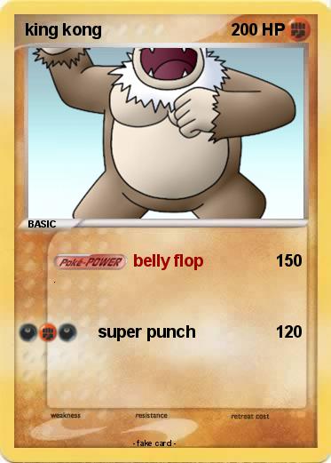 Pokemon king kong