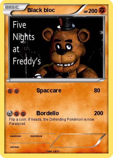 Pokemon Black bloc