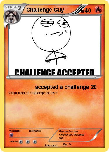 Pokemon Challenge Guy