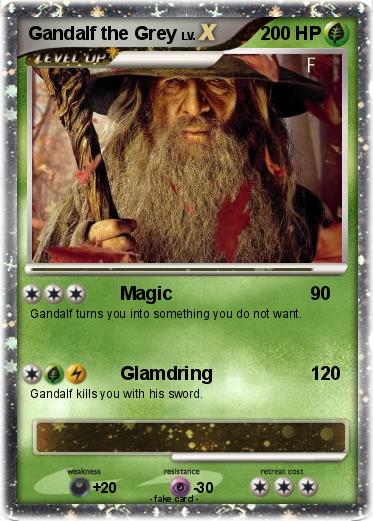 Pokemon Gandalf the Grey
