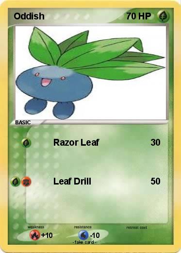 Pokemon Oddish