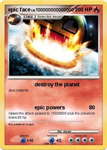 Pokemon epic face