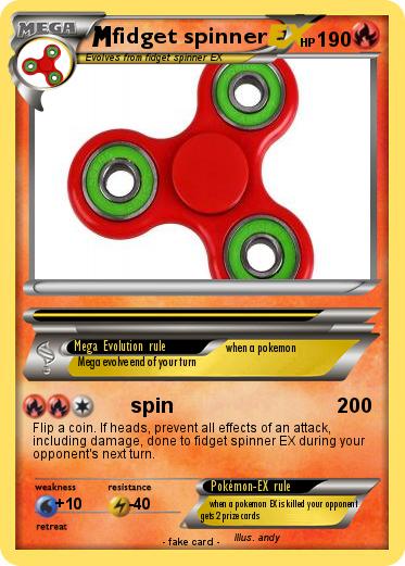 Pokemon fidget spinner
