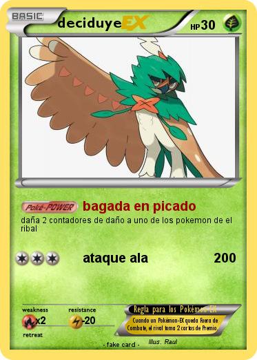 Pokemon deciduye