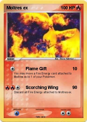 Pokemon Moltres ex