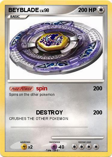 Pokemon BEYBLADE