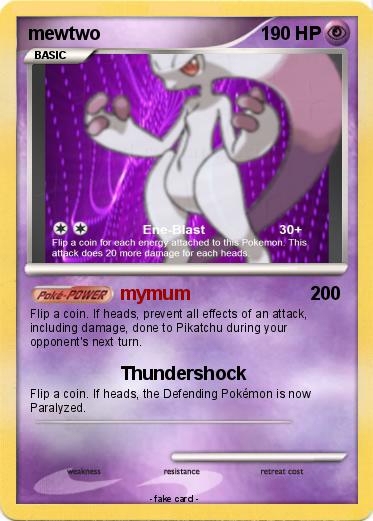 Pokemon mewtwo