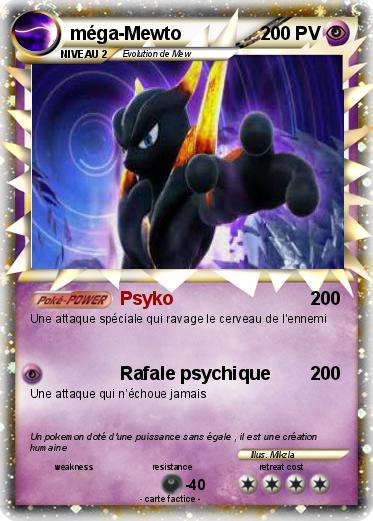 Pokemon méga-Mewto