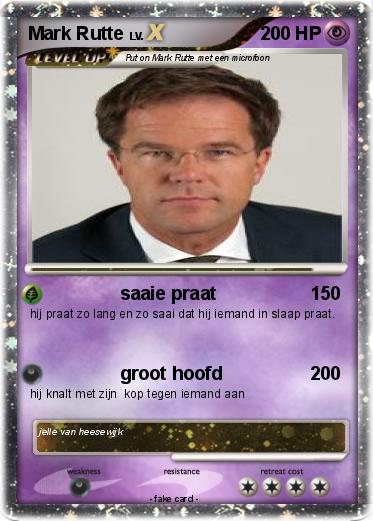 Pokemon Mark Rutte