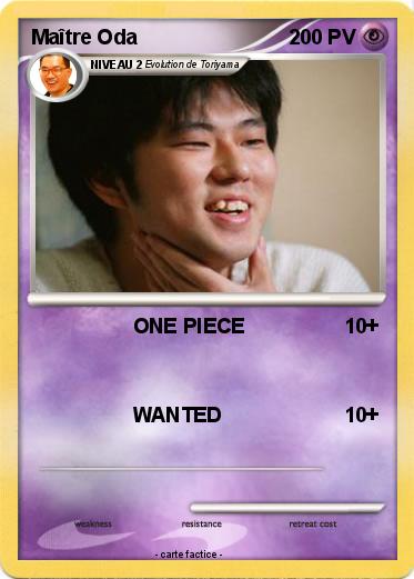 Pokemon Maître Oda