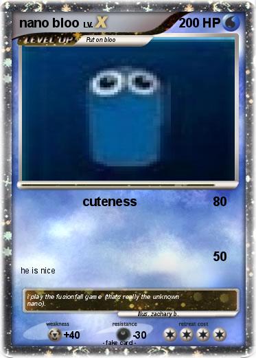 Pokemon nano bloo