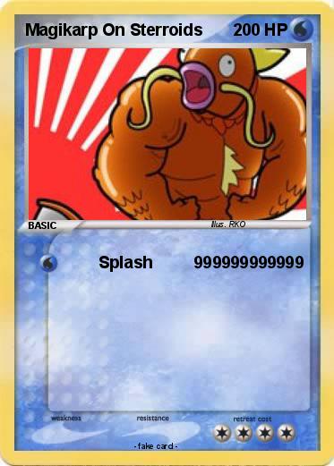 Pokemon Magikarp On Sterroids