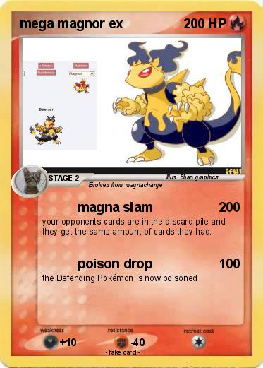 Pokemon mega magnor ex