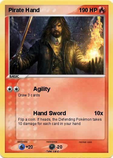Pokemon Pirate Hand