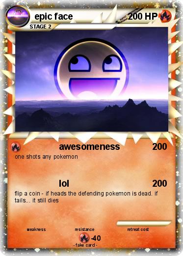 Pokemon epic face