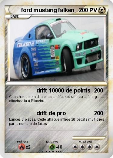 Pokemon ford mustang falken