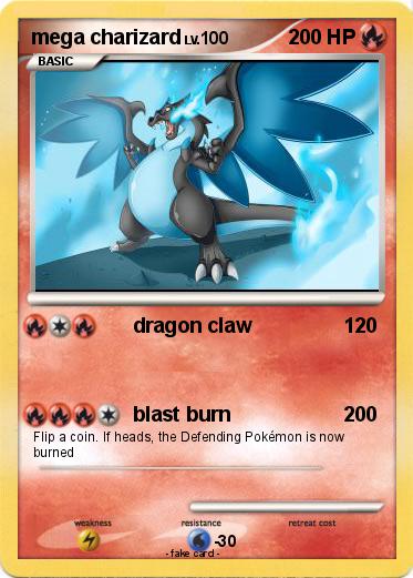 Pokemon mega charizard