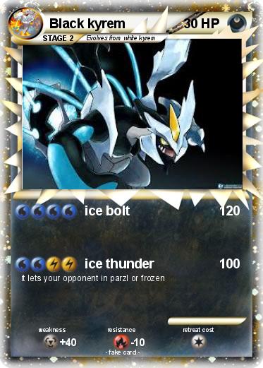 Pokemon Black kyrem