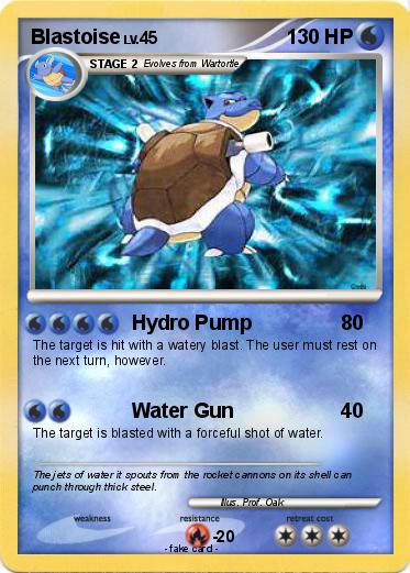 Pokemon Blastoise