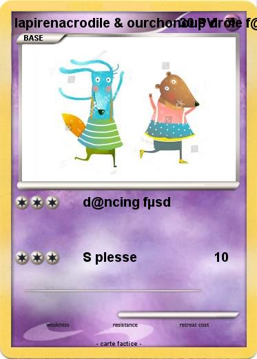 Pokemon lapirenacrodile & ourchonoup drôle f@il