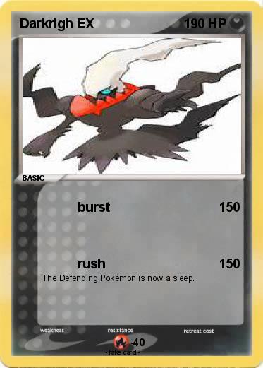 Pokemon Darkrigh EX