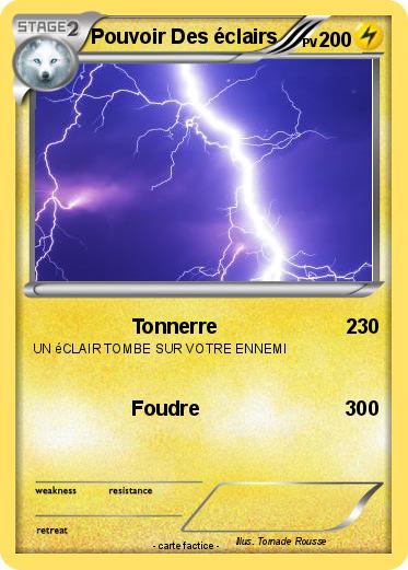 Pokemon Pouvoir Des éclairs