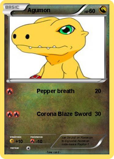 Pokemon Agumon