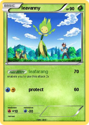 Pokemon leavanny