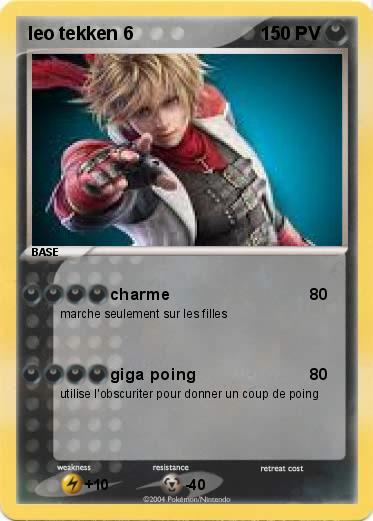 Pokemon leo tekken 6
