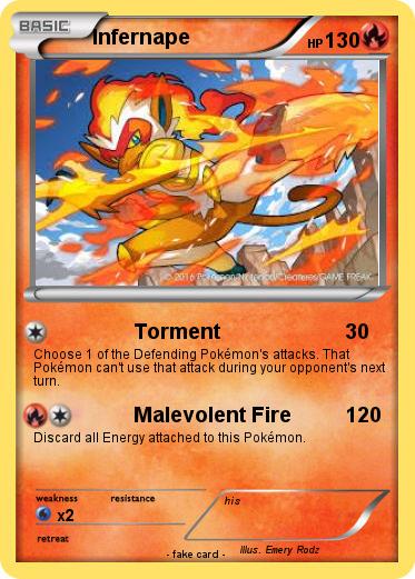 Pokemon Infernape