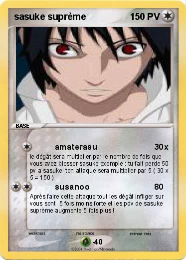 Pokemon sasuke suprème