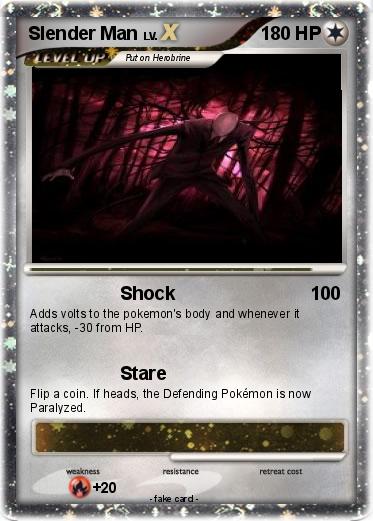 Pokemon Slender Man
