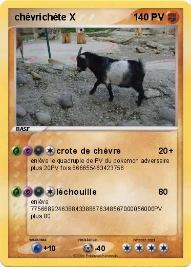 Pokemon chévrichéte X