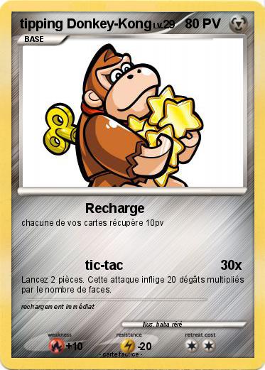 Pokemon tipping Donkey-Kong