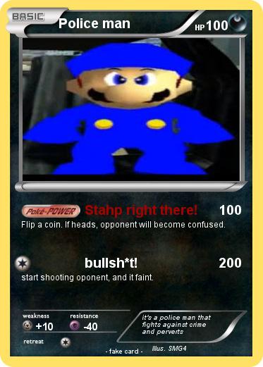 Pokemon Police man