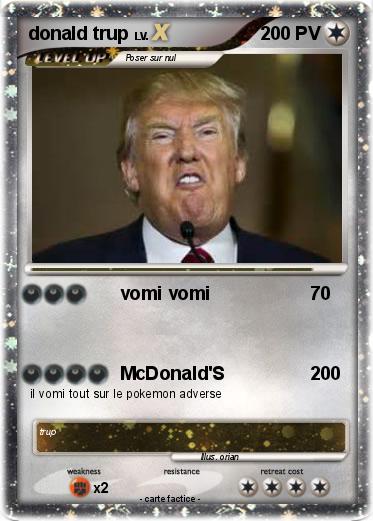 Pokemon donald trup