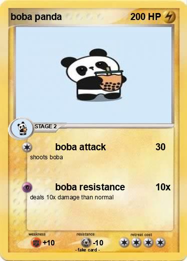 Pokemon boba panda