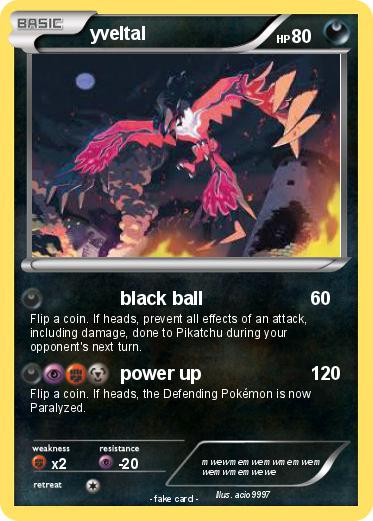 Pokemon yveltal