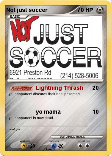 Pokemon Not just soccer