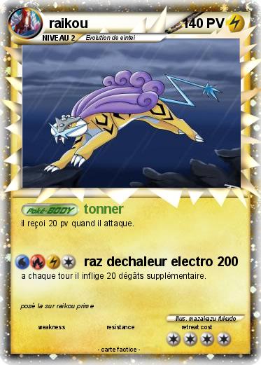 Pokemon raikou